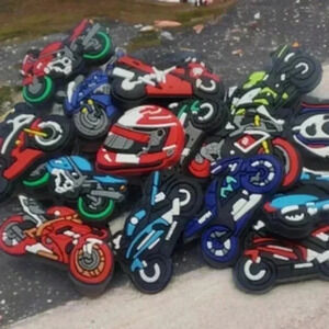 Motorcycle Croc Charms